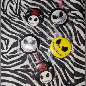 Y2K Vintage Disney Nightmare Before Christmas Button Set